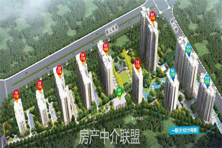城东滕投人和天地3室2厅2卫125万128.32m2出售